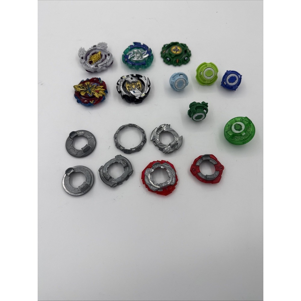 Random Lot Of Beyblades And Accessories